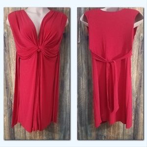 JFW Women's Size 2X Red Dress